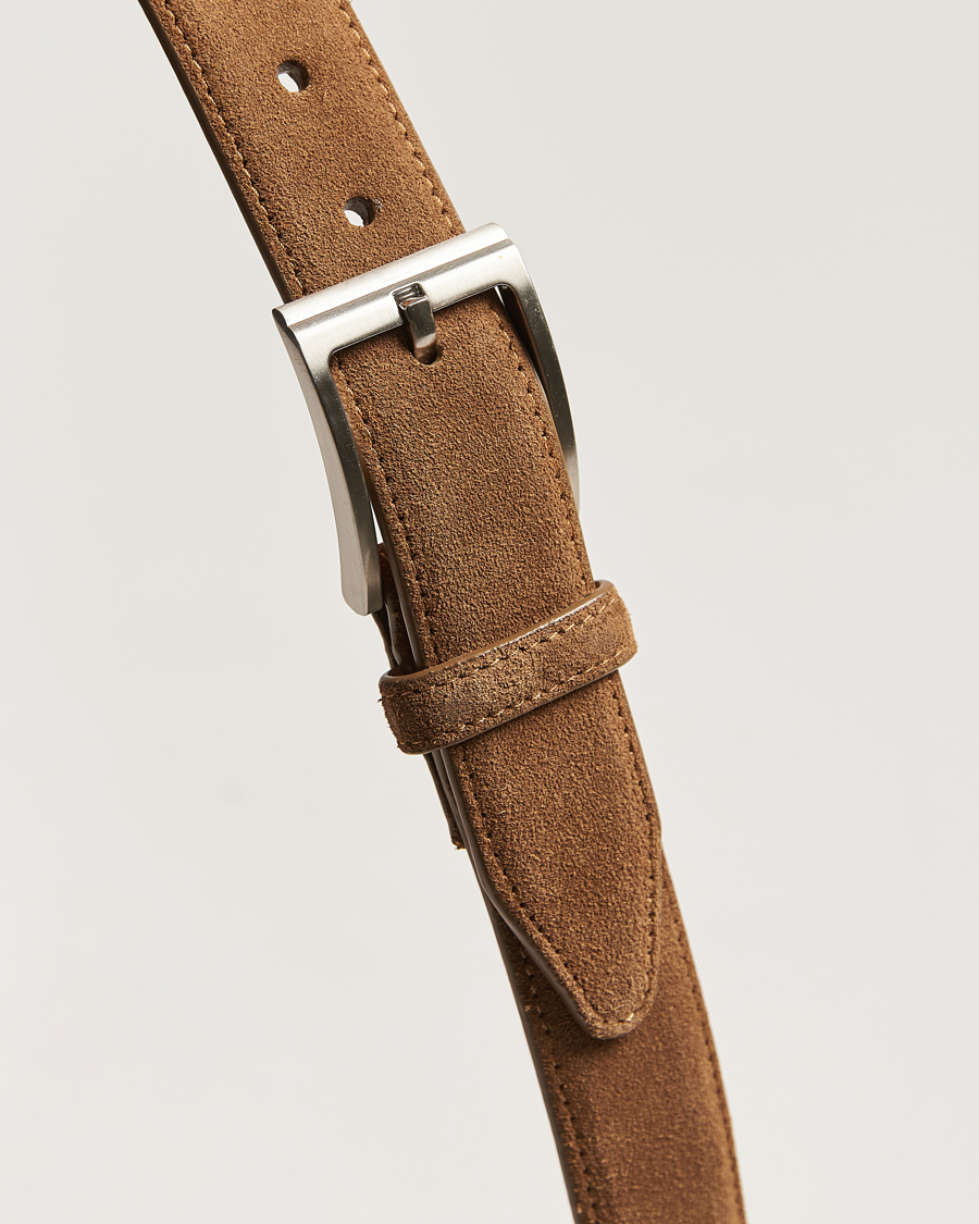 Herre | Bælter | Loake Shoemakers | William Suede Belt Tan