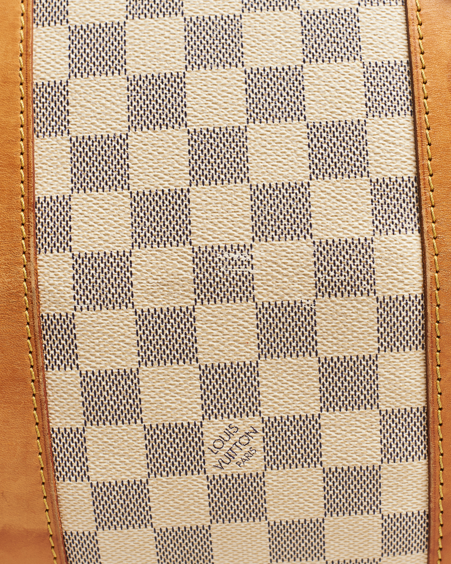 Herre | Louis Vuitton Pre-Owned Keepall 50 Bag Damier Azur | Louis Vuitton Pre-Owned | Keepall 50 Bag Damier Azur