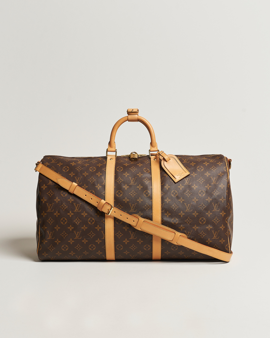 Herre | Louis Vuitton Pre-Owned Keepall Bandoulière 55 Monogram | Louis Vuitton Pre-Owned | Keepall Bandoulière 55 Monogram