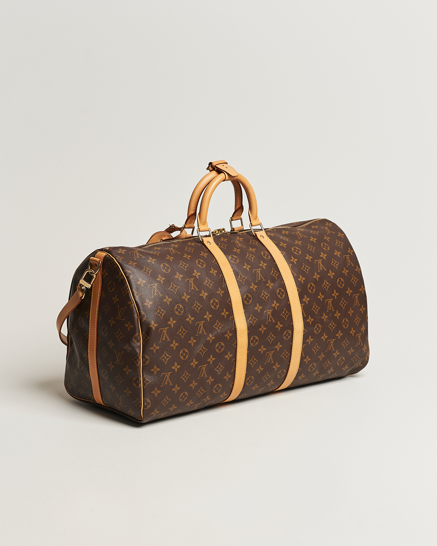 Herre | Louis Vuitton Pre-Owned Keepall Bandoulière 55 Monogram | Louis Vuitton Pre-Owned | Keepall Bandoulière 55 Monogram