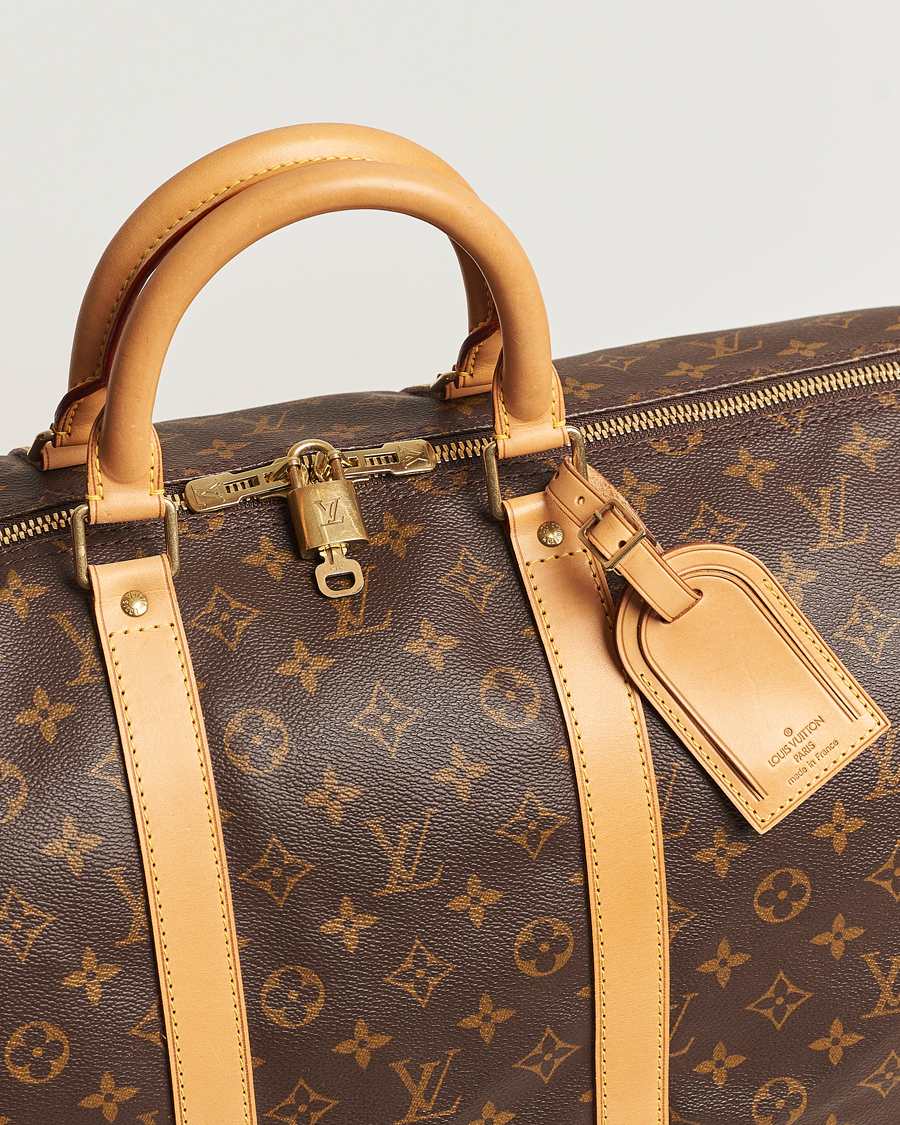 Herre | Louis Vuitton Pre-Owned Keepall Bandoulière 55 Monogram | Louis Vuitton Pre-Owned | Keepall Bandoulière 55 Monogram