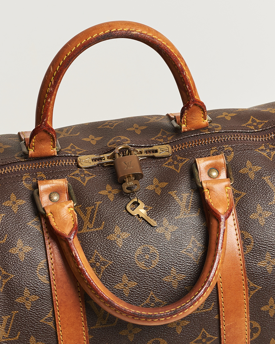 Herre | Louis Vuitton Pre-Owned Keepall 50 Bag Monogram | Louis Vuitton Pre-Owned | Keepall 50 Bag Monogram