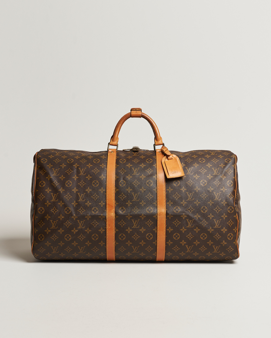 Herre | Louis Vuitton Pre-Owned Keepall 60 Bag Monogram | Louis Vuitton Pre-Owned | Keepall 60 Bag Monogram