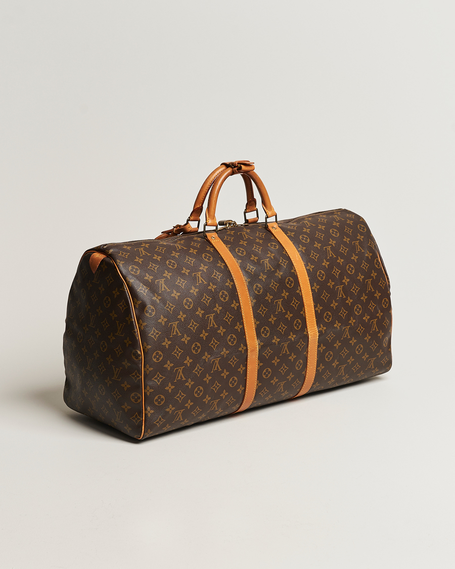 Herre | Louis Vuitton Pre-Owned Keepall 60 Bag Monogram | Louis Vuitton Pre-Owned | Keepall 60 Bag Monogram