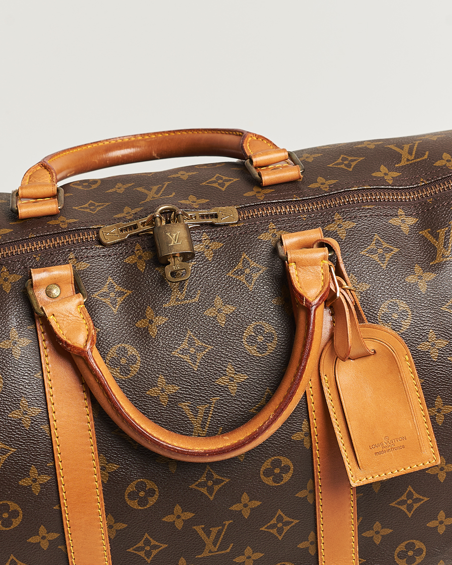 Herre | Louis Vuitton Pre-Owned Keepall 60 Bag Monogram | Louis Vuitton Pre-Owned | Keepall 60 Bag Monogram