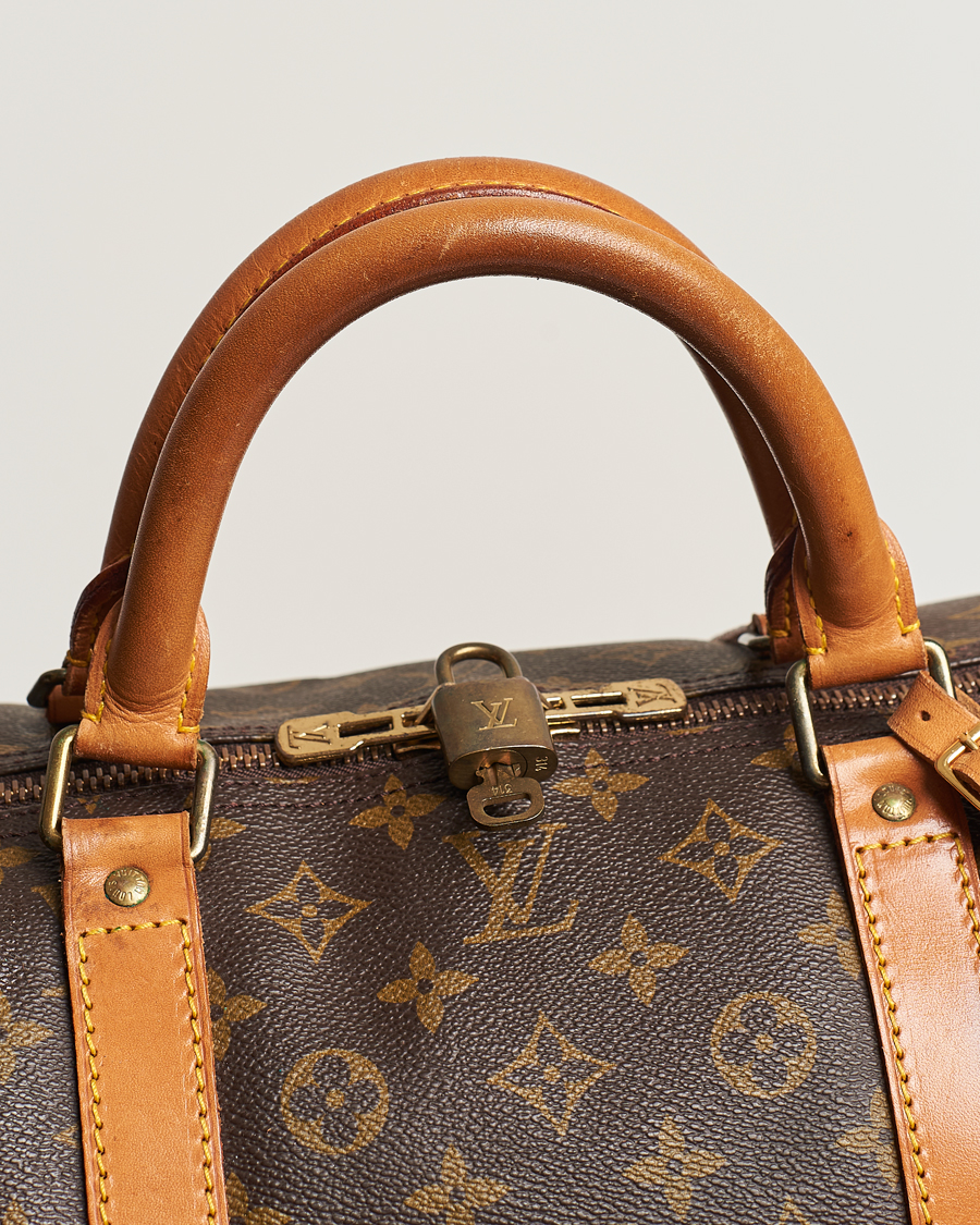 Herre | Louis Vuitton Pre-Owned Keepall 60 Bag Monogram | Louis Vuitton Pre-Owned | Keepall 60 Bag Monogram
