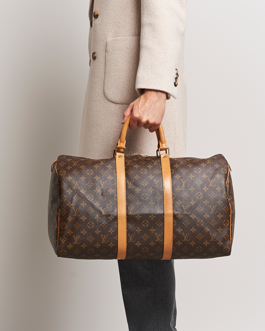 Herre |  | Louis Vuitton Pre-Owned | Keepall 50 Bag Monogram 