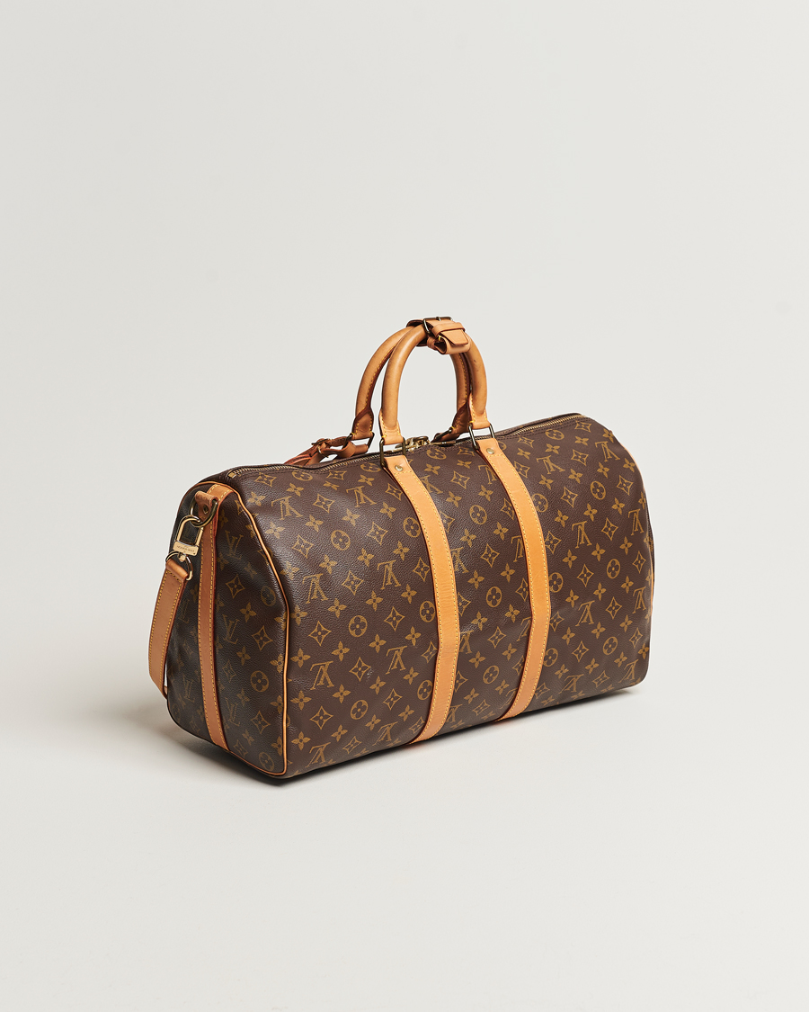Herre | Louis Vuitton Pre-Owned Keepall Bandoulière 45 Monogram | Louis Vuitton Pre-Owned | Keepall Bandoulière 45 Monogram