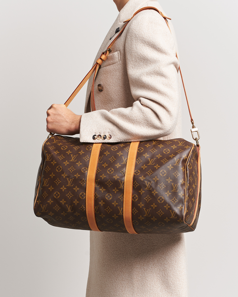 Herre | Louis Vuitton Pre-Owned Keepall Bandoulière 45 Monogram | Louis Vuitton Pre-Owned | Keepall Bandoulière 45 Monogram