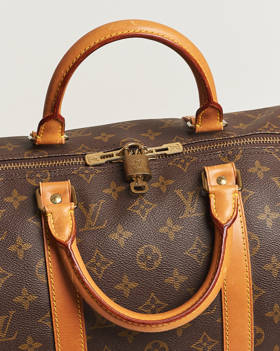 Herre | Louis Vuitton Pre-Owned Keepall 50 Bag Monogram | Louis Vuitton Pre-Owned | Keepall 50 Bag Monogram