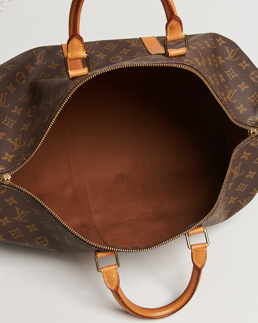 Herre | Louis Vuitton Pre-Owned Keepall 50 Bag Monogram | Louis Vuitton Pre-Owned | Keepall 50 Bag Monogram