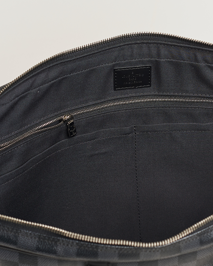 Herre | Louis Vuitton Pre-Owned Porte-Documents Voyager Briefcase Damier Graphite | Louis Vuitton Pre-Owned | Porte-Documents Voyager Briefcase Damier Graphite