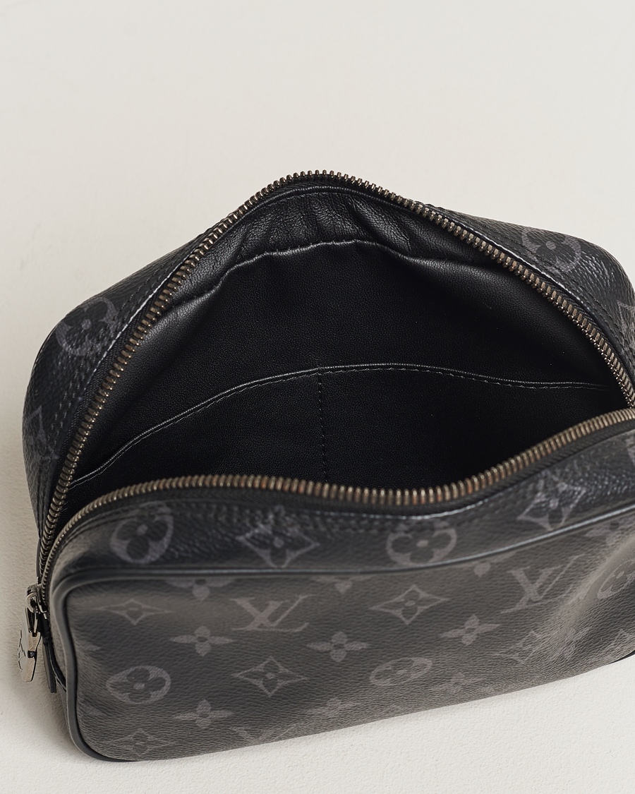 Herre | Louis Vuitton Pre-Owned Toiletry Bag PM Monogram Eclipse | Louis Vuitton Pre-Owned | Toiletry Bag PM Monogram Eclipse