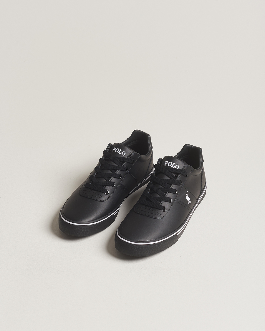 Herre | Nye produktbilleder | Polo Ralph Lauren | Hanford Leather Sneaker Black