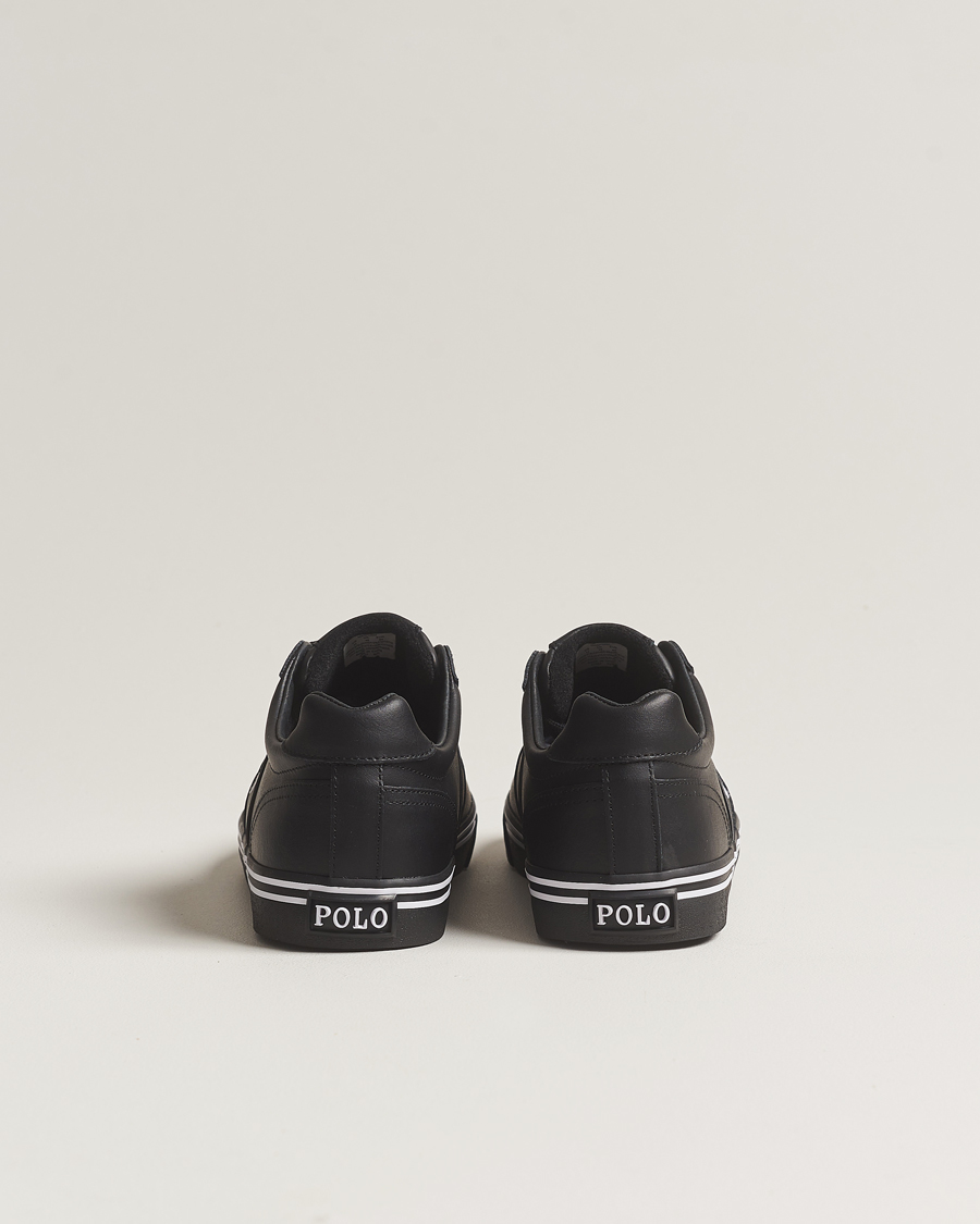 Herre | Polo Ralph Lauren Hanford Leather Sneaker Black | Polo Ralph Lauren | Hanford Leather Sneaker Black