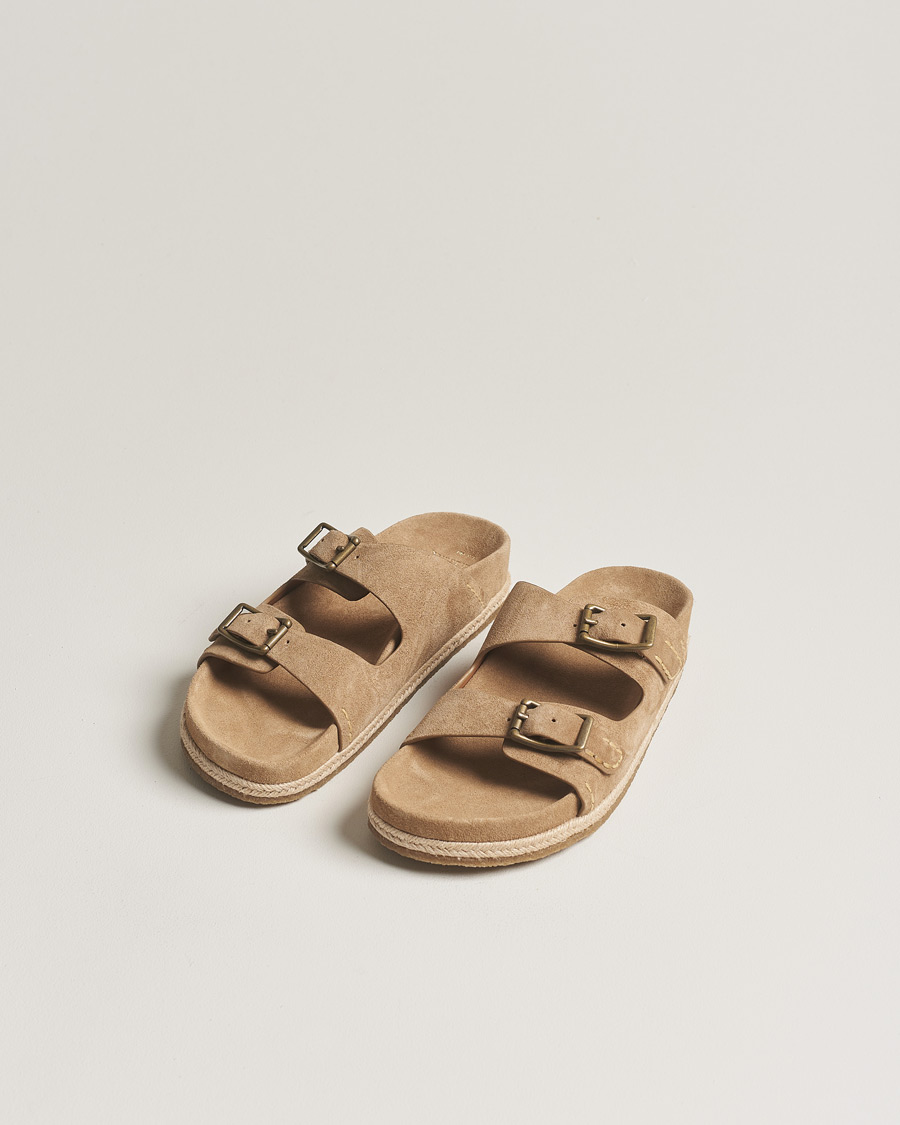Men | Shoes | Polo Ralph Lauren | Turbach Suede Sandals Beige