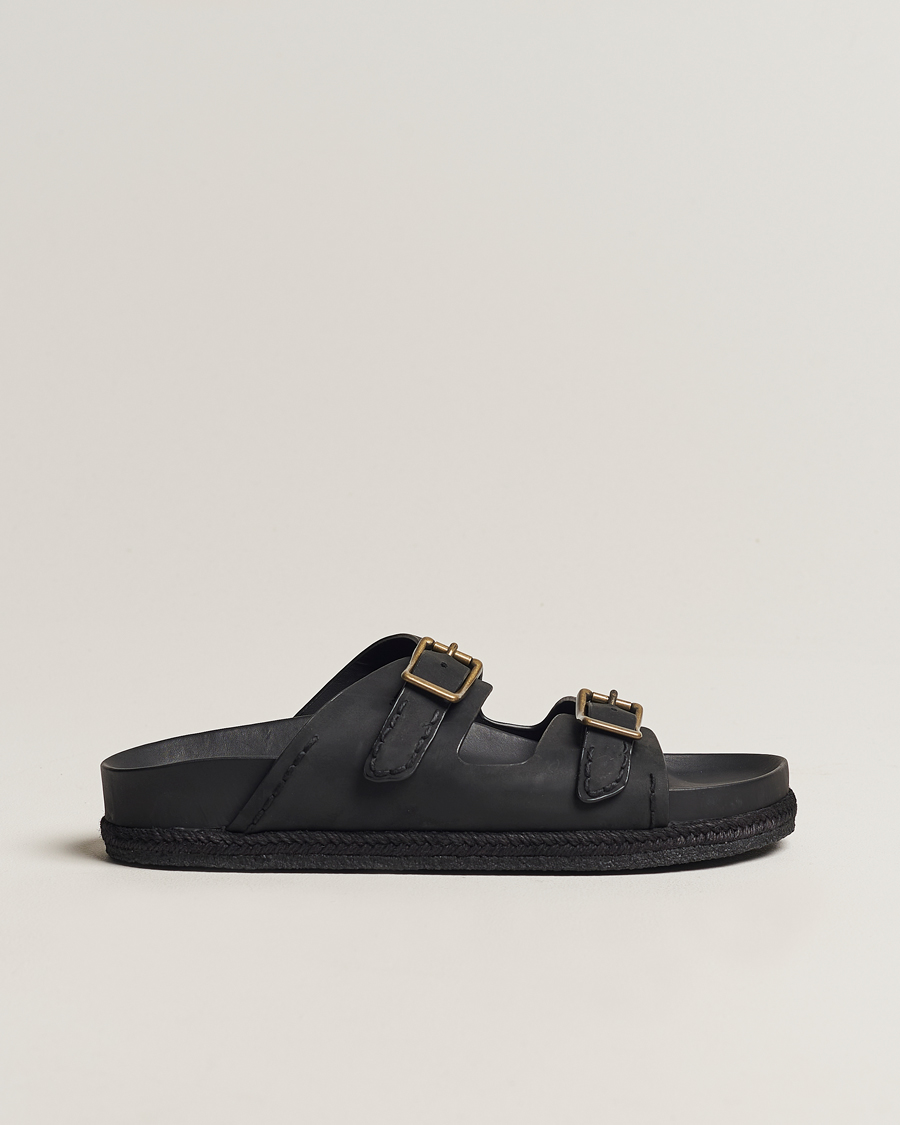 Herre | Polo Ralph Lauren Turbach Leather Sandals Black | Polo Ralph Lauren | Turbach Leather Sandals Black