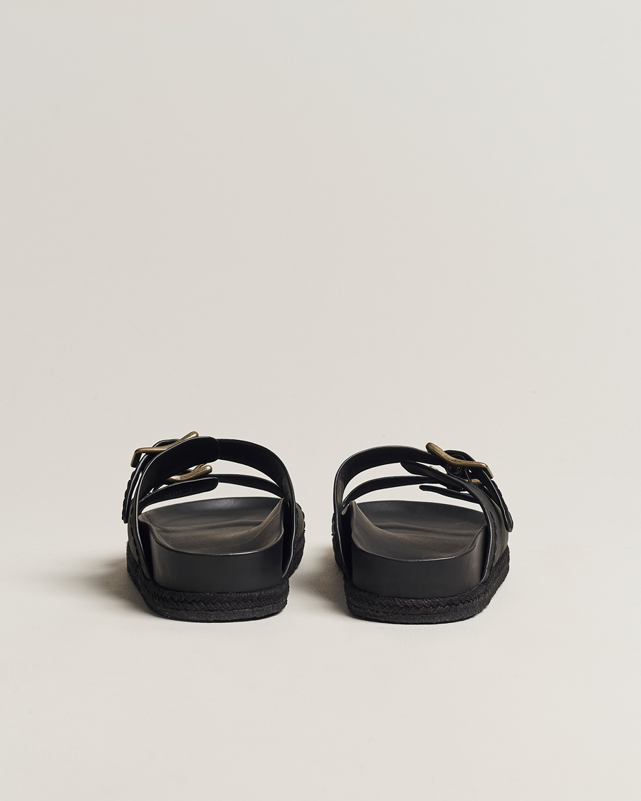 Herre | Polo Ralph Lauren Turbach Leather Sandals Black | Polo Ralph Lauren | Turbach Leather Sandals Black