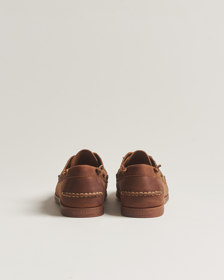 Herre | Polo Ralph Lauren Merton Leather Boat Shoe Deep Saddle | Polo Ralph Lauren | Merton Leather Boat Shoe Deep Saddle