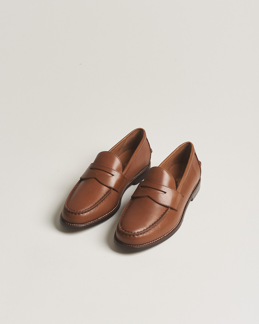 Herr | Loafers | Polo Ralph Lauren | Leather Penny Loafer  Polo Tan
