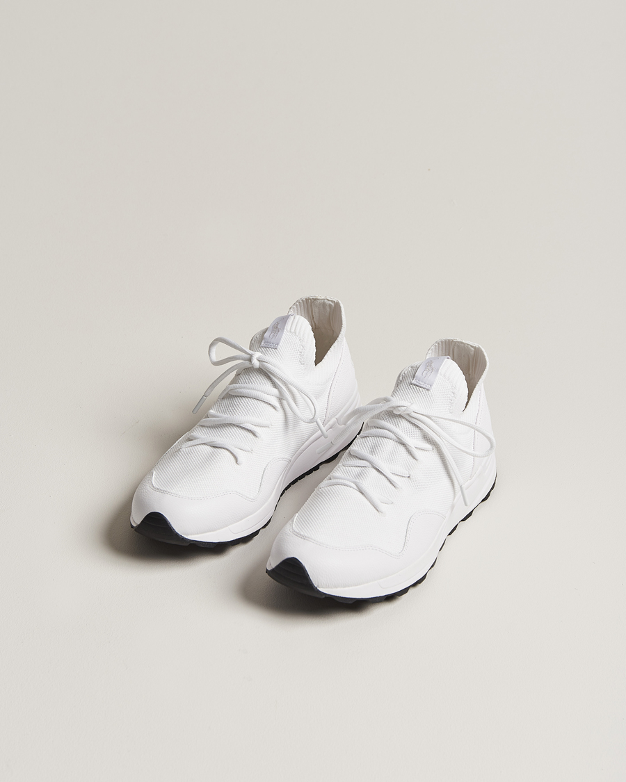 Herre | World of Ralph Lauren | Polo Ralph Lauren | Trackster 200II Sneaker Mesh/Leather White