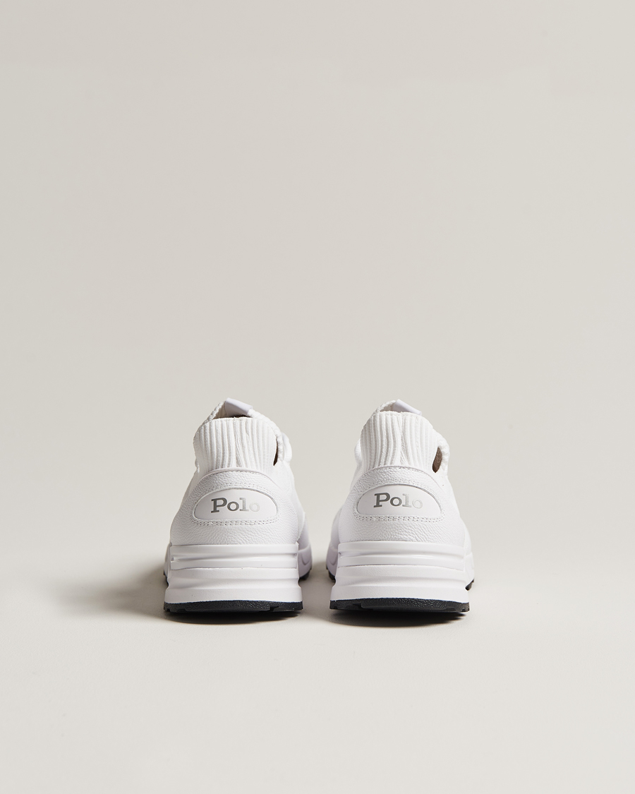 Herre | Polo Ralph Lauren Trackster 200II Sneaker Mesh/Leather White | Polo Ralph Lauren | Trackster 200II Sneaker Mesh/Leather White
