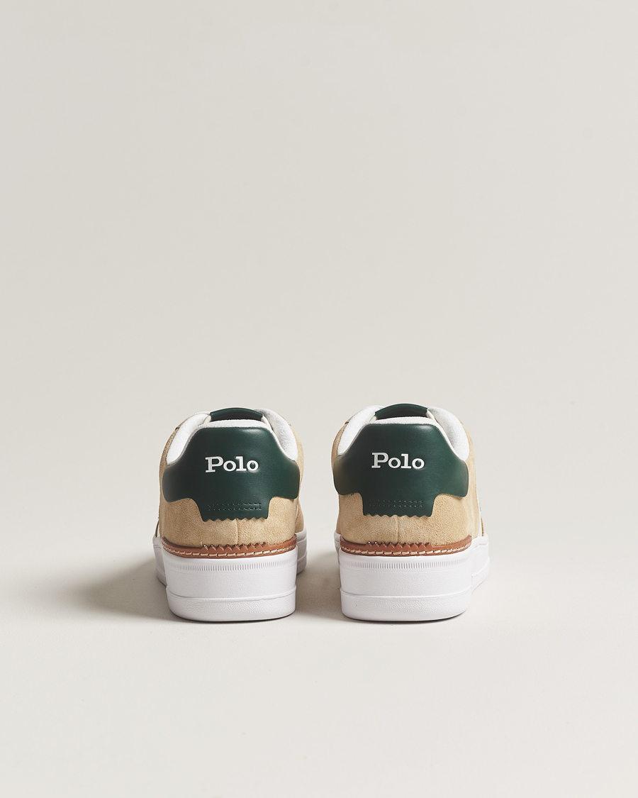 Herre | Polo Ralph Lauren Masters Court Leather/Suede Sneaker White | Polo Ralph Lauren | Masters Court Leather/Suede Sneaker White