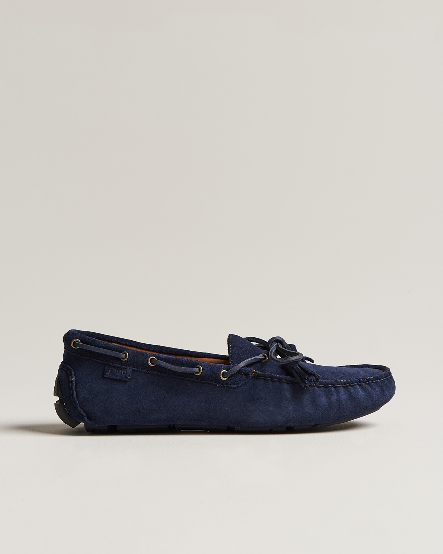 Herre | Mokkasiner | Polo Ralph Lauren | Anders Suede Car Shoe Hunter Navy