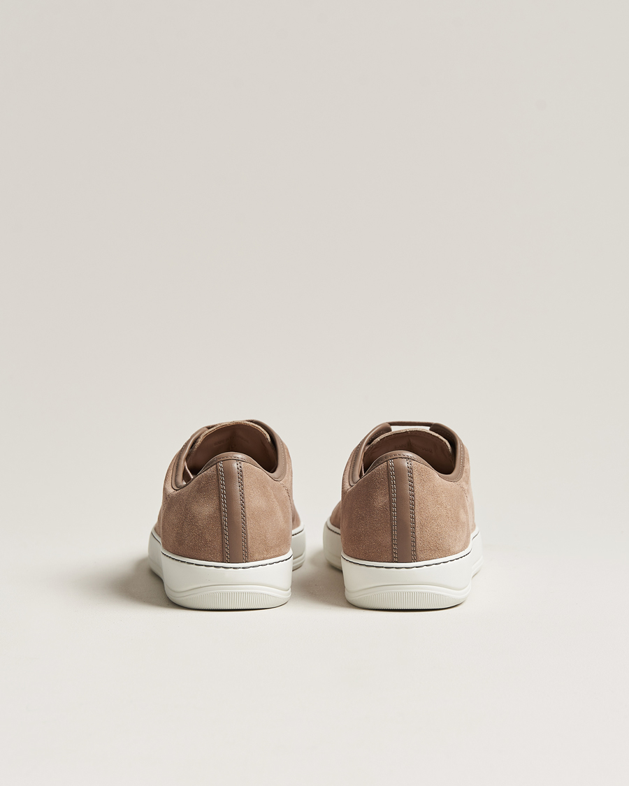 Herre | Lanvin Nappa Cap Toe Sneaker Beige | Lanvin | Nappa Cap Toe Sneaker Beige