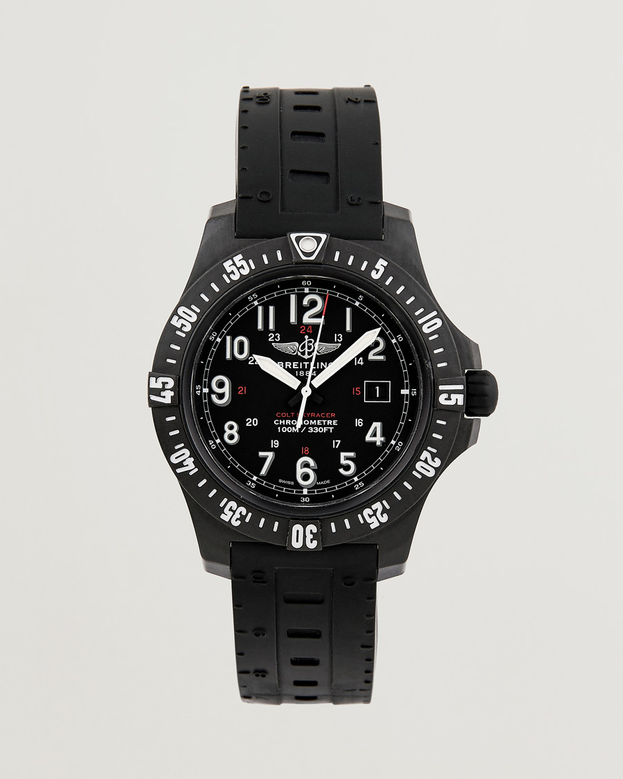 Brugt: | Pre-Owned & Vintage Watches | Breitling Pre-Owned | Colt Skyracer X74320E4 Steel Black