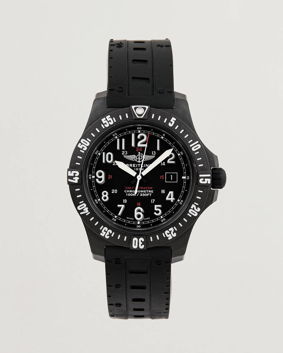 Herre | Breitling Pre-Owned Colt Skyracer X74320E4 Steel Black | Breitling Pre-Owned | Colt Skyracer X74320E4 Steel Black