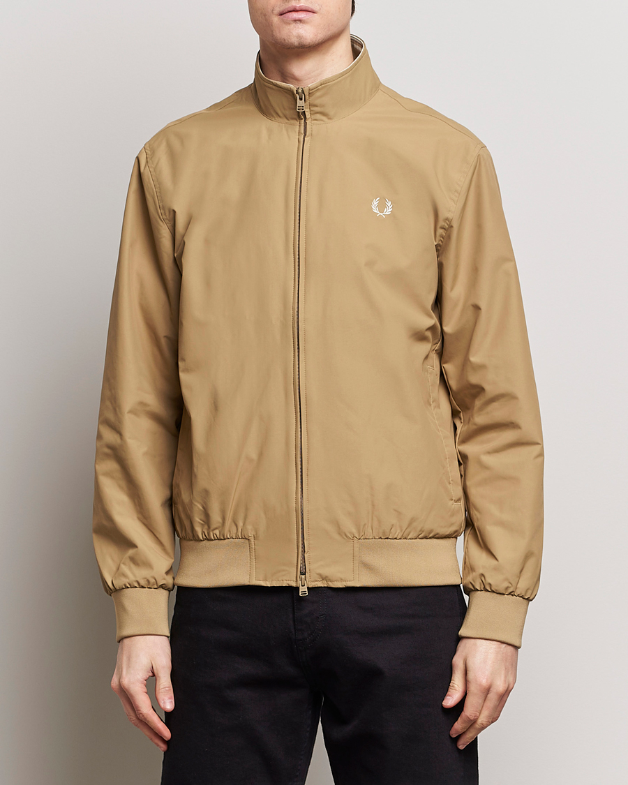 Herre | Casual jakker | Fred Perry | Brentham Jacket Warm Stone