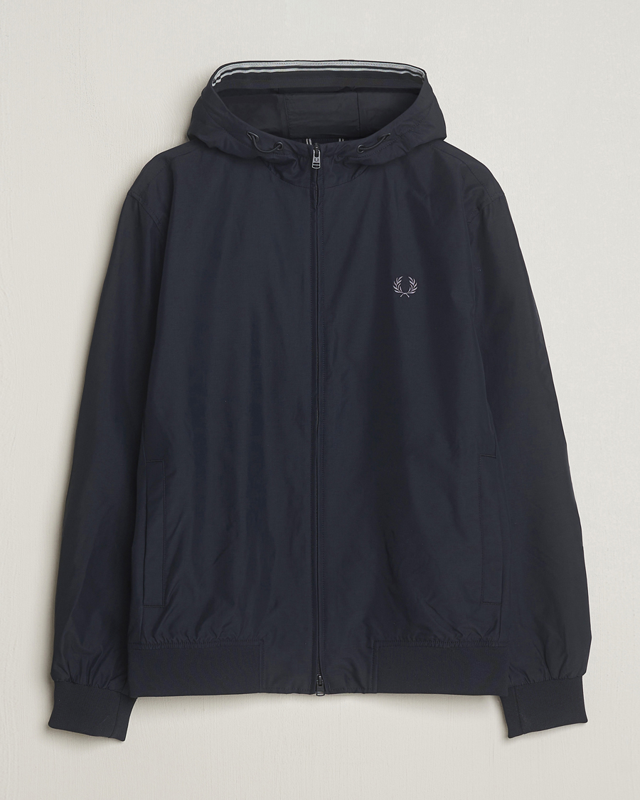 Herre | Jakker | Fred Perry | Brentham Hooded Jacket Black