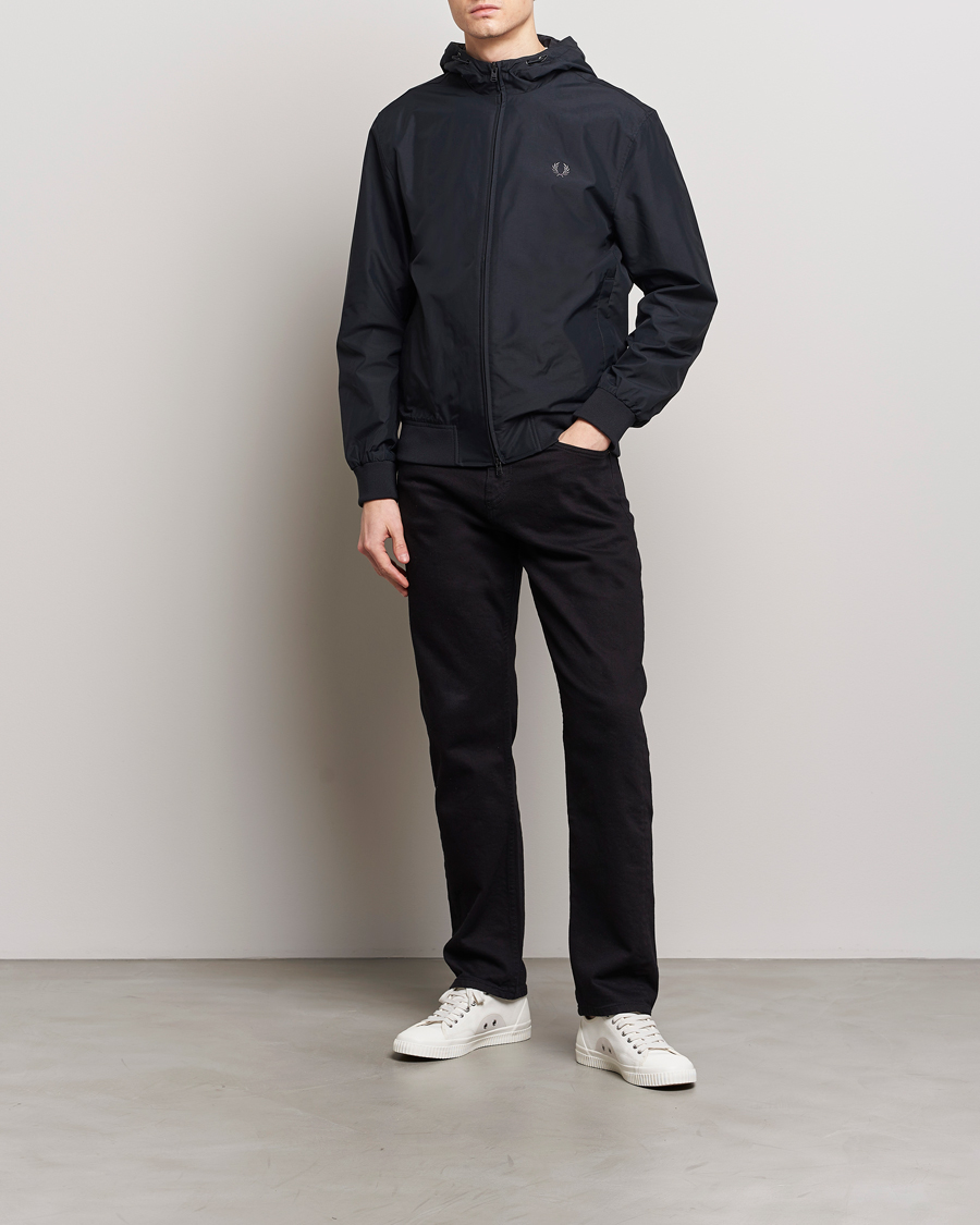 Herre | Jakker | Fred Perry | Brentham Hooded Jacket Black