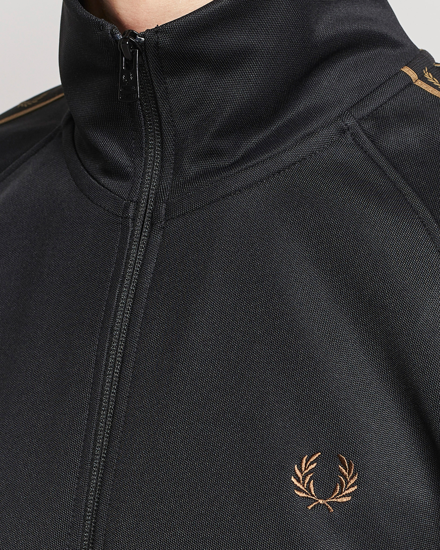 Herre | Trøjer | Fred Perry | Taped Track Jacket Black