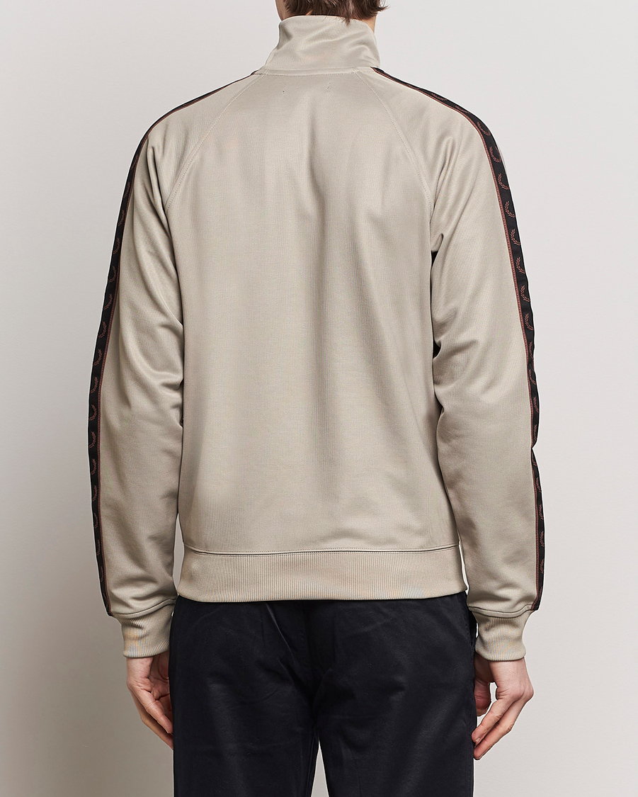 Herre | Trøjer | Fred Perry | Taped Track Jacket Warm Grey