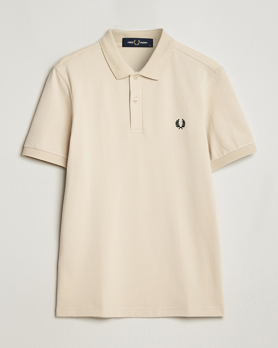 Herre | Polotrøjer | Fred Perry | Plain Polo Shirt Oatmeal
