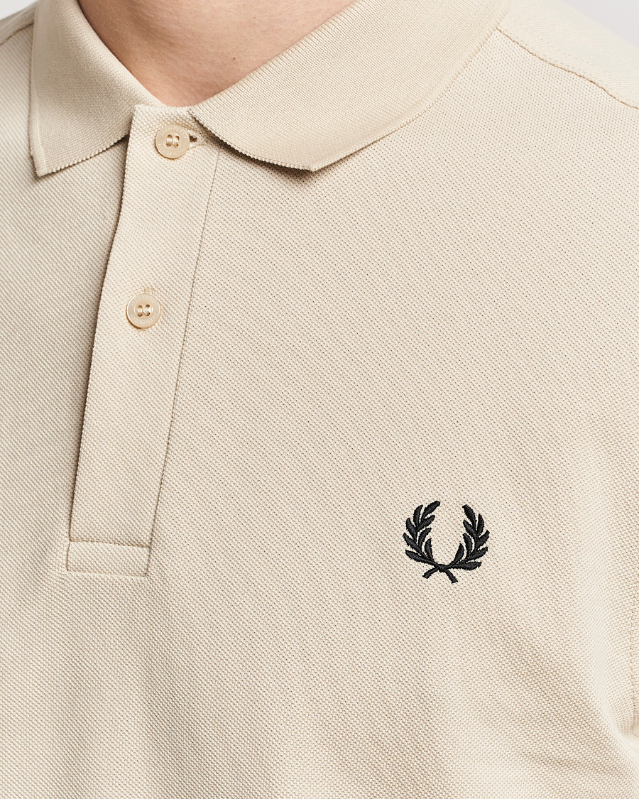 Herre | Polotrøjer | Fred Perry | Plain Polo Shirt Oatmeal