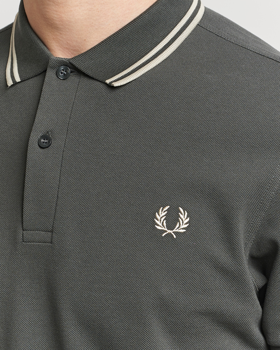 Herre | Polotrøjer | Fred Perry | Twin Tipped Polo Shirt Field Green