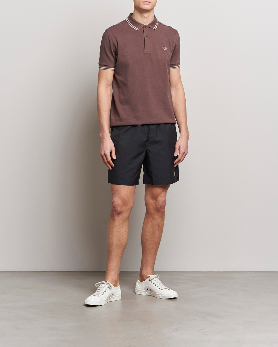 Herre | Badebukser | Fred Perry | Classic Swimshorts Black