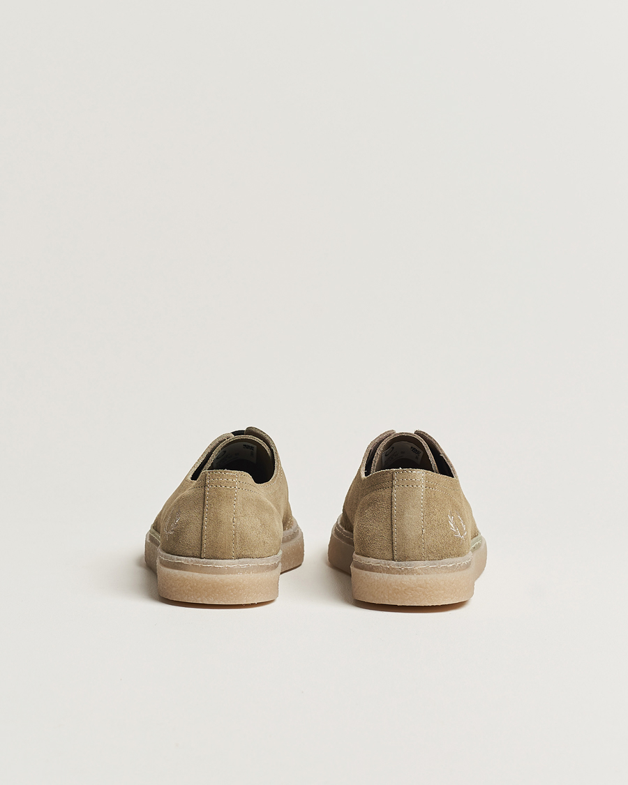 Herre | Fred Perry Linden Suede Shoe Warm Grey | Fred Perry | Linden Suede Shoe Warm Grey