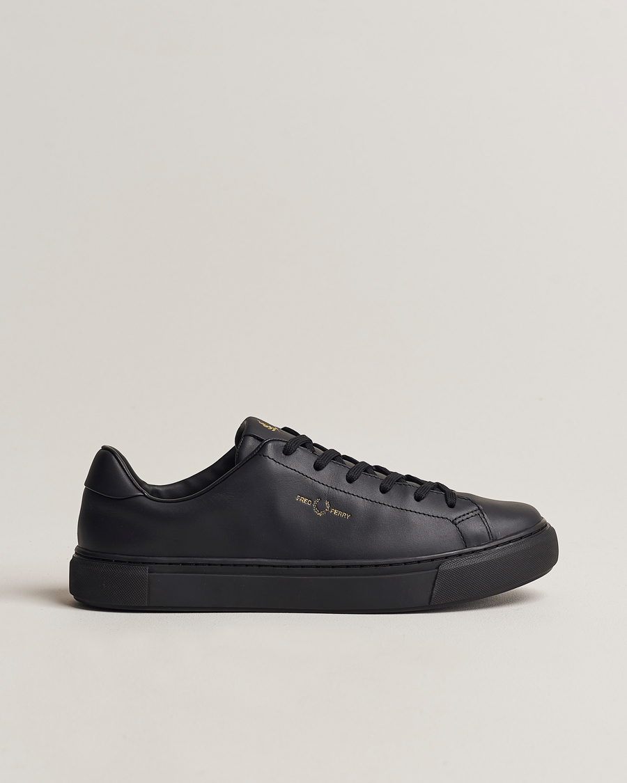 Herre | Fred Perry B71 Leather Sneaker Black | Fred Perry | B71 Leather Sneaker Black