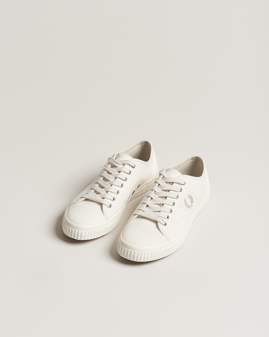 Herre | Hvide sneakers | Fred Perry | Hughes Canvas Sneaker Ecru