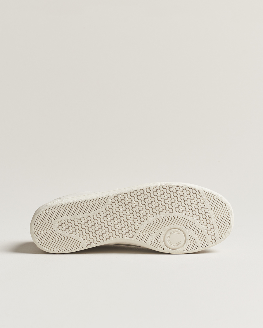 Herre | Fred Perry B721 Leather Sneaker Porcelain/Brick Red | Fred Perry | B721 Leather Sneaker Porcelain/Brick Red