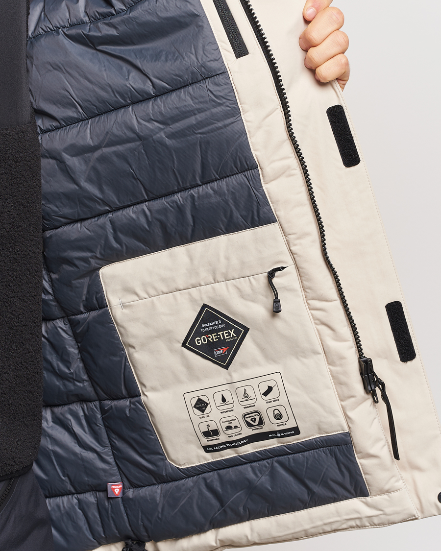 Herre | Jakker | Sail Racing | Glacier Bay Gore-Tex Parka Warm Beige