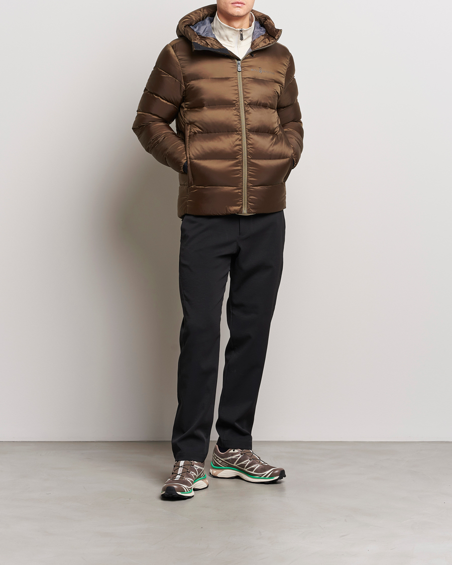 Herre | Jakker | Sail Racing | Cloud Down Hooded Jacket Dusty Green