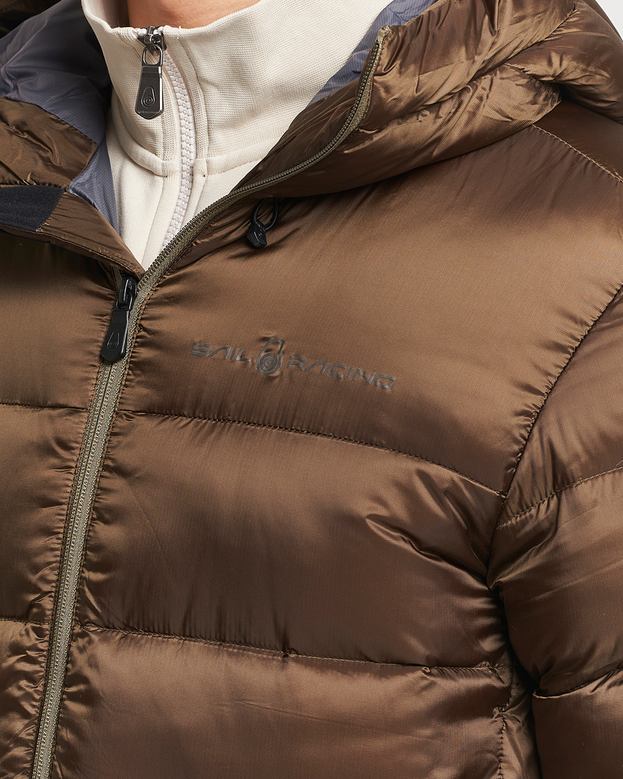 Herre | Jakker | Sail Racing | Cloud Down Hooded Jacket Dusty Green