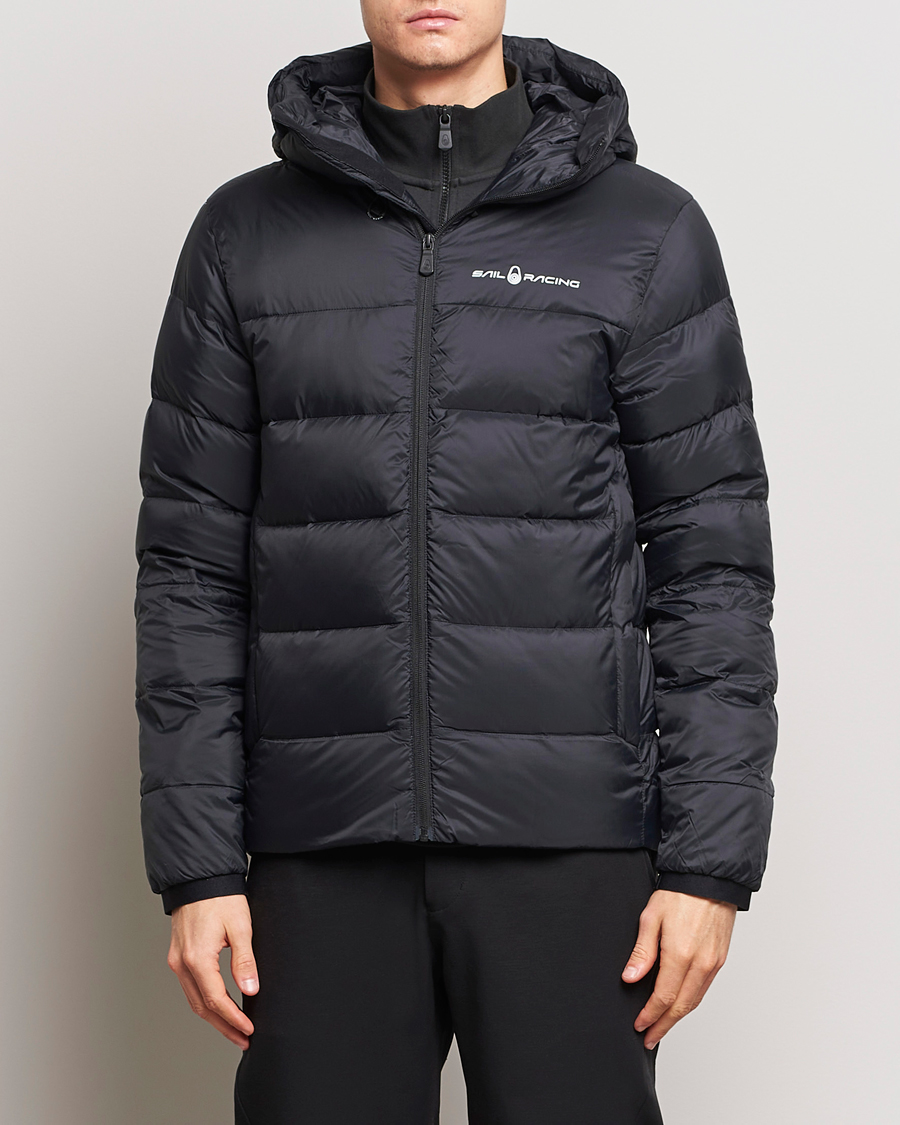 Herre |  | Sail Racing | Cloud Hooded Down Jacket Carbon