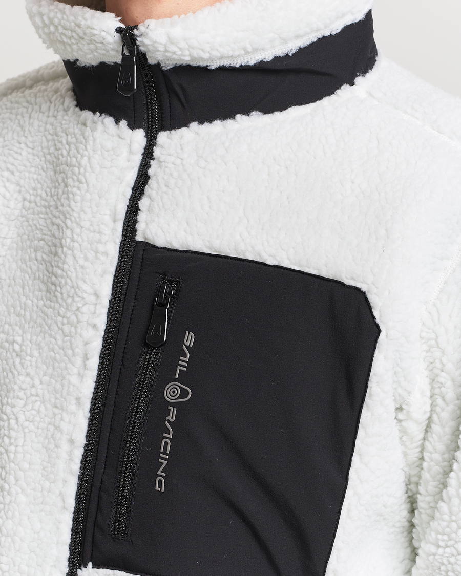 Herre | Trøjer | Sail Racing | Bowman Pile Full Zip Storm White