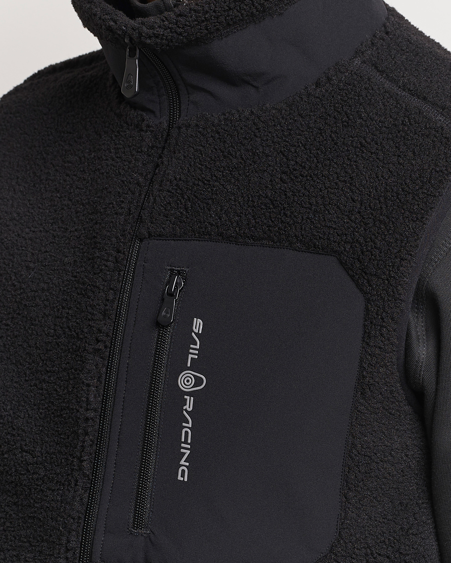 Herre | Sail Racing Bowman Pile Zip Vest Carbon | Sail Racing | Bowman Pile Zip Vest Carbon
